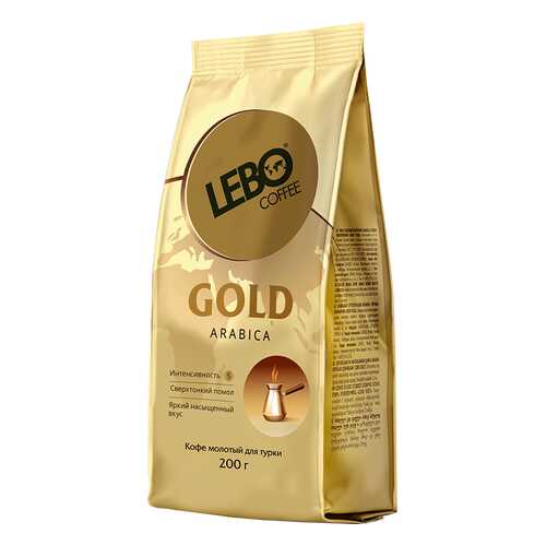 Кофе молотый Lebo Gold м/у 200 г в ЭССЕН