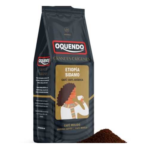 Кофе молотый Oquendo Etiopia Sidamo 250 г в ЭССЕН