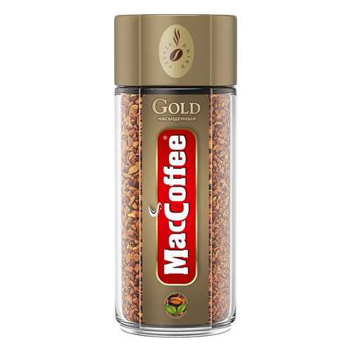 Кофе натуральный растворимый сублимированный MacCoffee Gold, ст/б 100г*6 в ЭССЕН