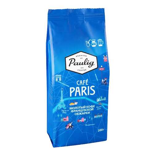 Кофе Paulig Paris молотый 200 г в ЭССЕН