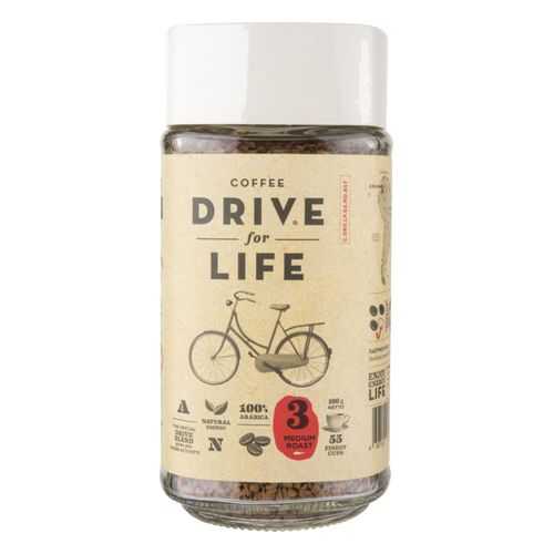 Кофе растворимый Drive for Life medium roast 100 г в ЭССЕН