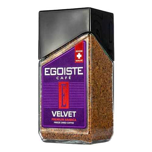 Кофе растворимый Egoiste Velvet банка 95 г в ЭССЕН