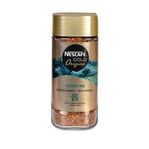 Кофе растворимый Nescafe Gold ORIGINS SUMATRA 85г Россия в ЭССЕН