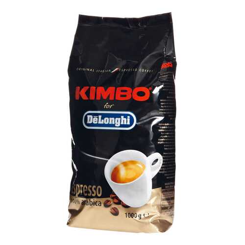 Кофе в зернах Delonghi kimbo arabica 1000 г в ЭССЕН