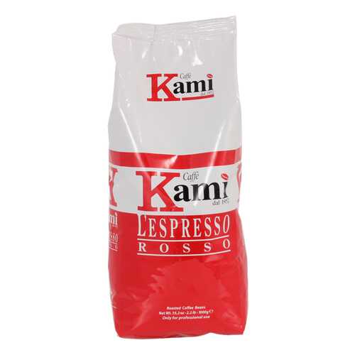 Кофе в зернах Kami lespresso rosso 1000 г в ЭССЕН