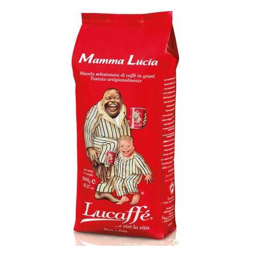 Кофе в зернах Lucaffe Mamma Lucia 1 кг в ЭССЕН