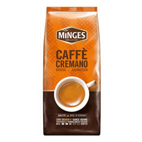 Кофе в зернах Minges caffe cremano 1000 г в ЭССЕН