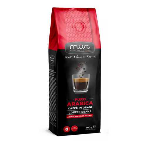 Кофе в зернах Must pure arabica 500 г в ЭССЕН