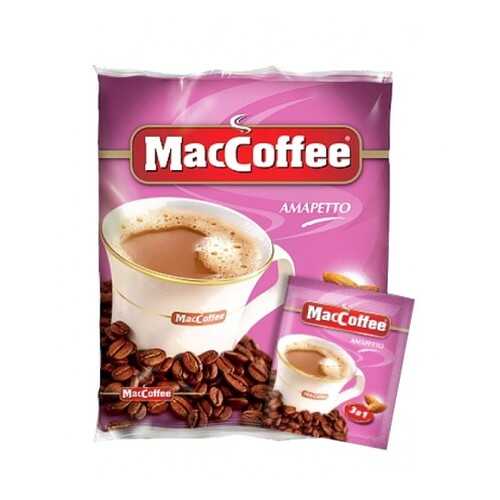 Кофейный напиток растворимый MacCoffee амаретто 3в1 25 г 18 штук в ЭССЕН