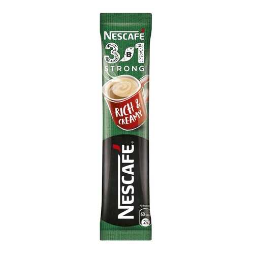 Крепкий кофе NESCAFE 3в1 растворимый порционный, 10 порций по 14.5г в ЭССЕН