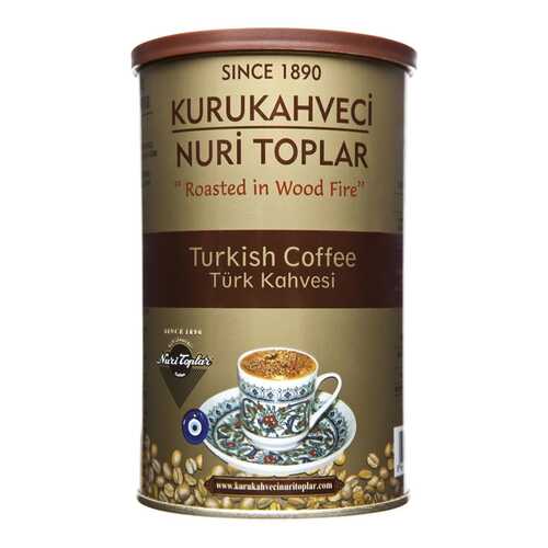 Турецкий молотый обжаренный кофе Nuri Toplar Turkish 250 г в ЭССЕН