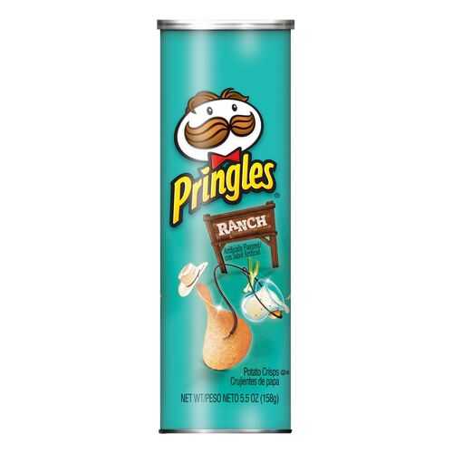 Чипсы Pringles ranch со вкусом соуса ранч 158 г в ЭССЕН