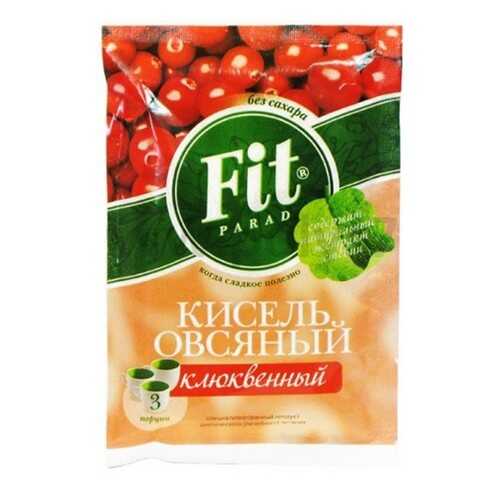 Кисель овсяный Fit Parad клюквенный 50 г в ЭССЕН