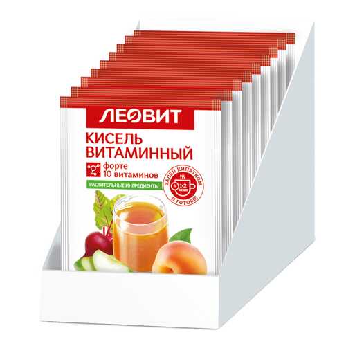 Кисель Витаминный ФОРТЕ. Шоубокс 20 шт. по 20 г. в ЭССЕН