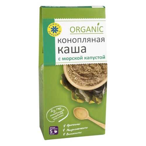 Каша конопляная Компас здоровья organic с морской капустой 250 г в ЭССЕН