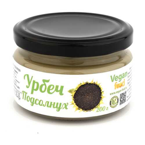 Урбеч Vegan-food из семян подсолнуха 200 г в ЭССЕН