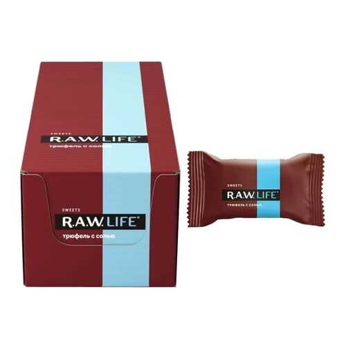 R.A.W. Life Sweets Конфеты (коробка 20шт) (Трюфель с солью) в ЭССЕН