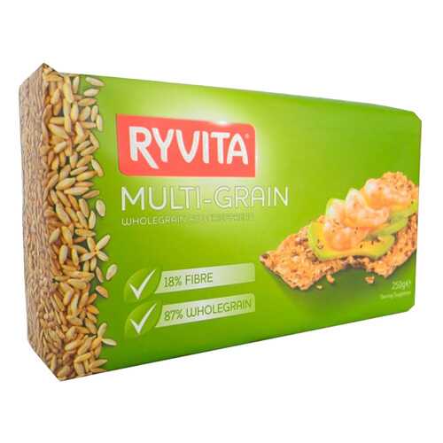 Хлебцы Ryvita Многозерновые из цельного зерна multi-grain 12 штук в ЭССЕН