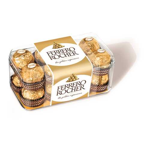 Конфеты Ferrero Rocher хрустящие с лесным орехом 200 г в ЭССЕН