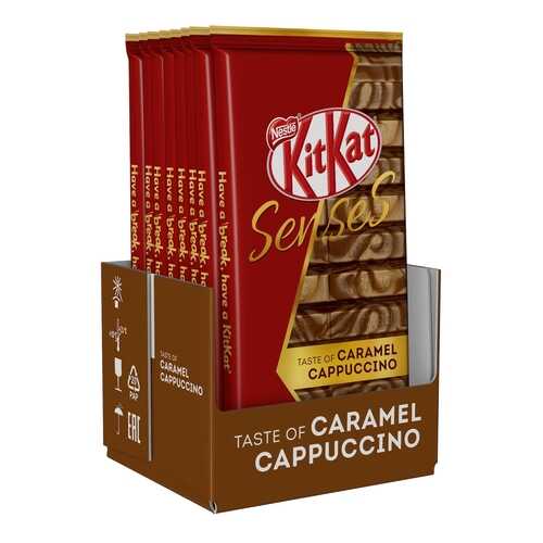 KITKAT SensesCaramelCappuccino 8 шт по 112г в ЭССЕН