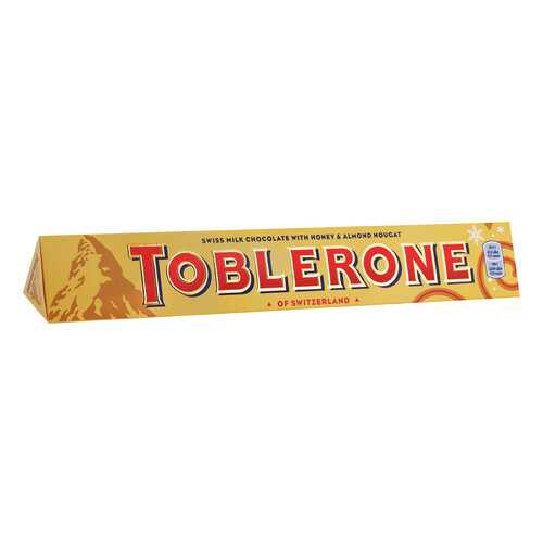 TOBLERONE шоколад молочный медово-миндальная нуга 200г в ЭССЕН