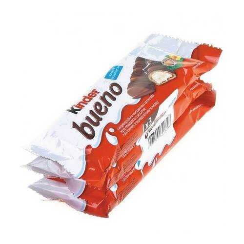 Вафельный батончик Kinder bueno 3*43 г в ЭССЕН