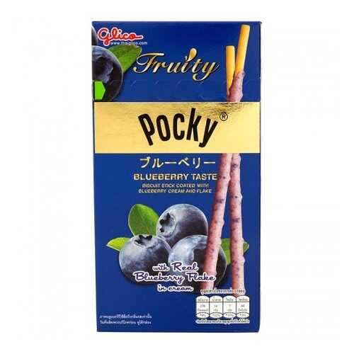 Палочки Pocky Glico голубика в шоколаде 35 г в ЭССЕН