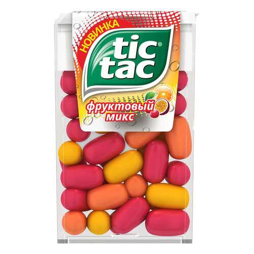 Драже Tic-Tac фруктовый микс 16 г в ЭССЕН