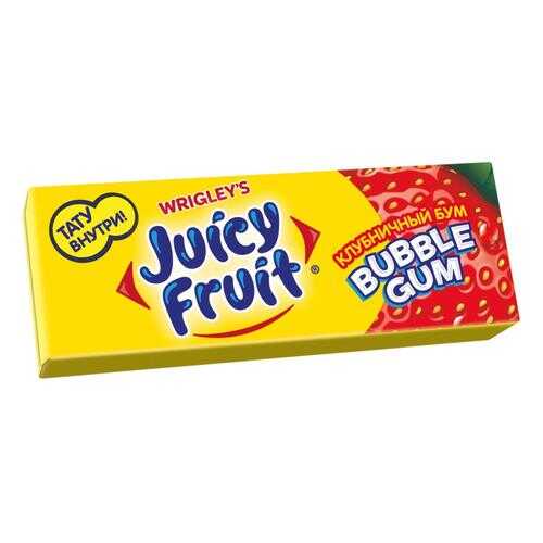 Освежающие конфеты Juicy Fruit клубничный бум 13.8 г 24 штуки в ЭССЕН