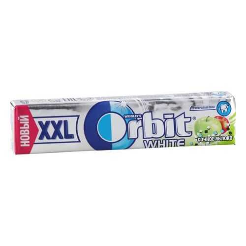 Резинка жевательная Orbit white с ароматом яблока 20.4 г в ЭССЕН