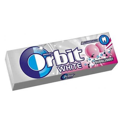 Жевательная резинка Orbit white bubblemint 13.6 г в ЭССЕН