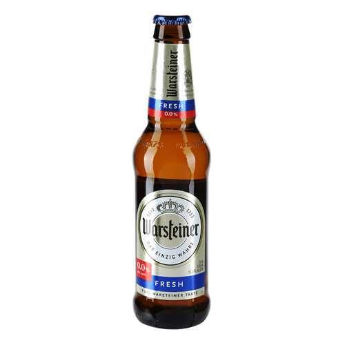 Пиво Warsteiner fresh безалкогольное 0.33 л в ЭССЕН