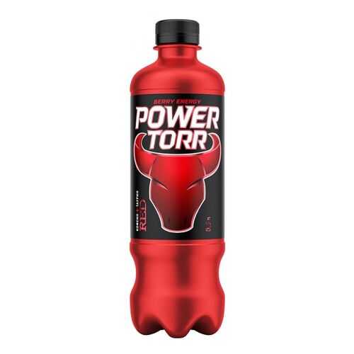 Напиток энергетический Power Torr red berry energy газированный пластик 0.5 л в ЭССЕН