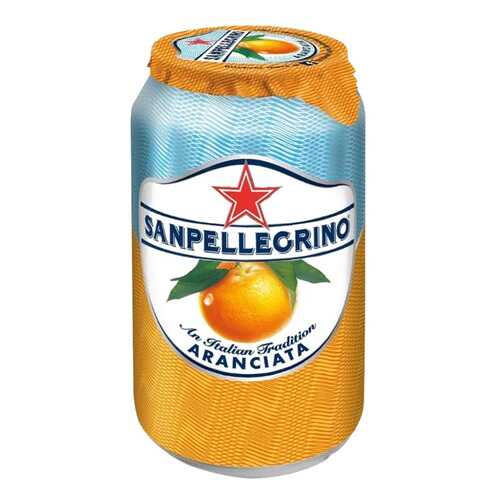 Напиток Aranciata Sanpellegrino апельсин среднегазированный сокосодержащий 0.33 л в ЭССЕН