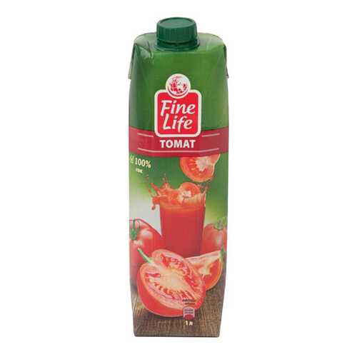 Сок Fine Life томат с мякотью 1 л в ЭССЕН